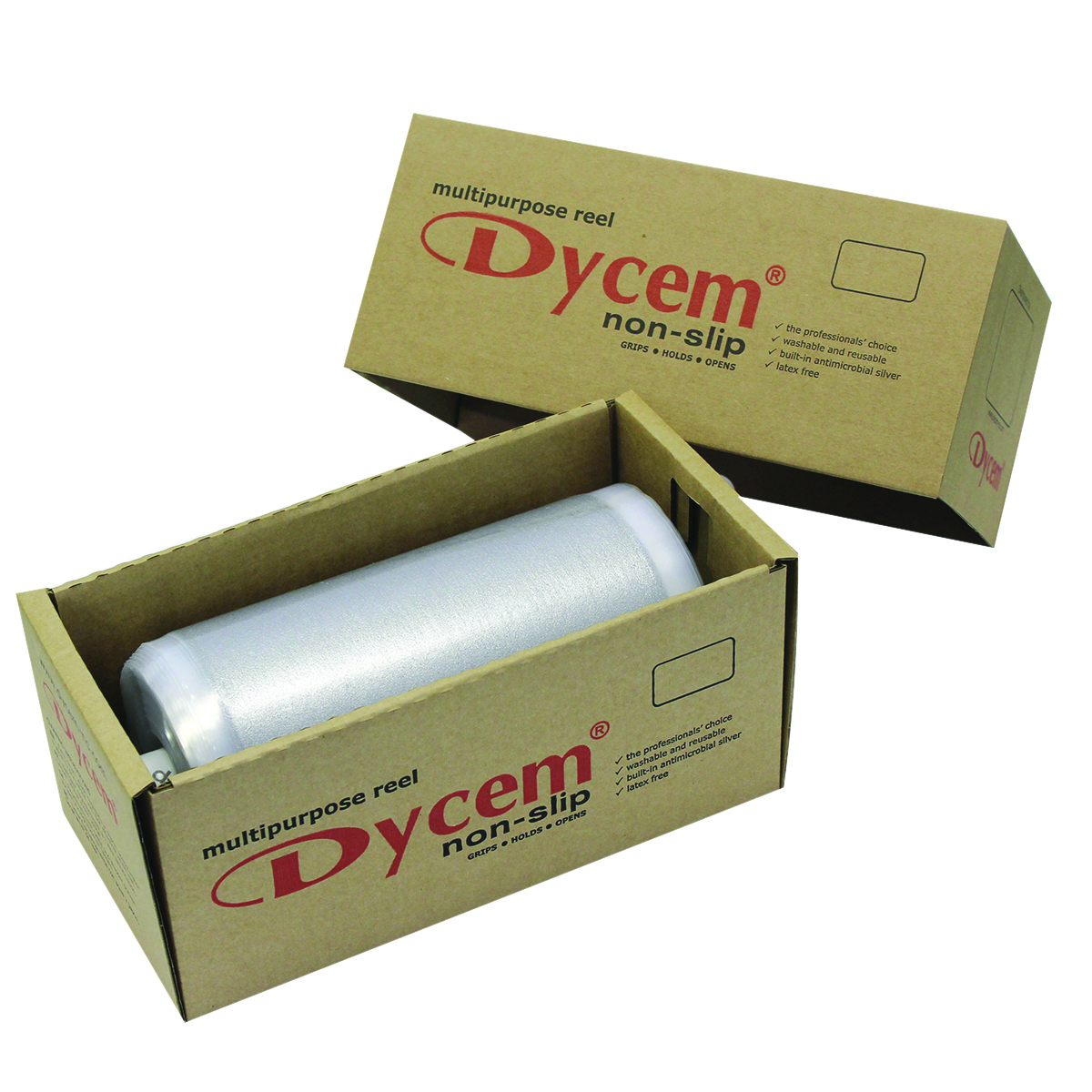 Dycem non-slip material roll 8x10 yard silver