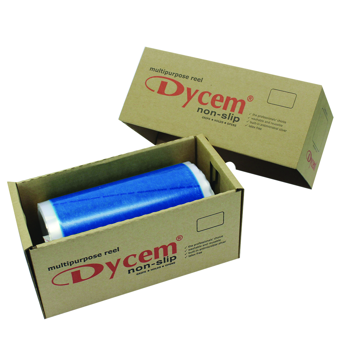 Dycem non-slip material roll 8x16 yard blue
