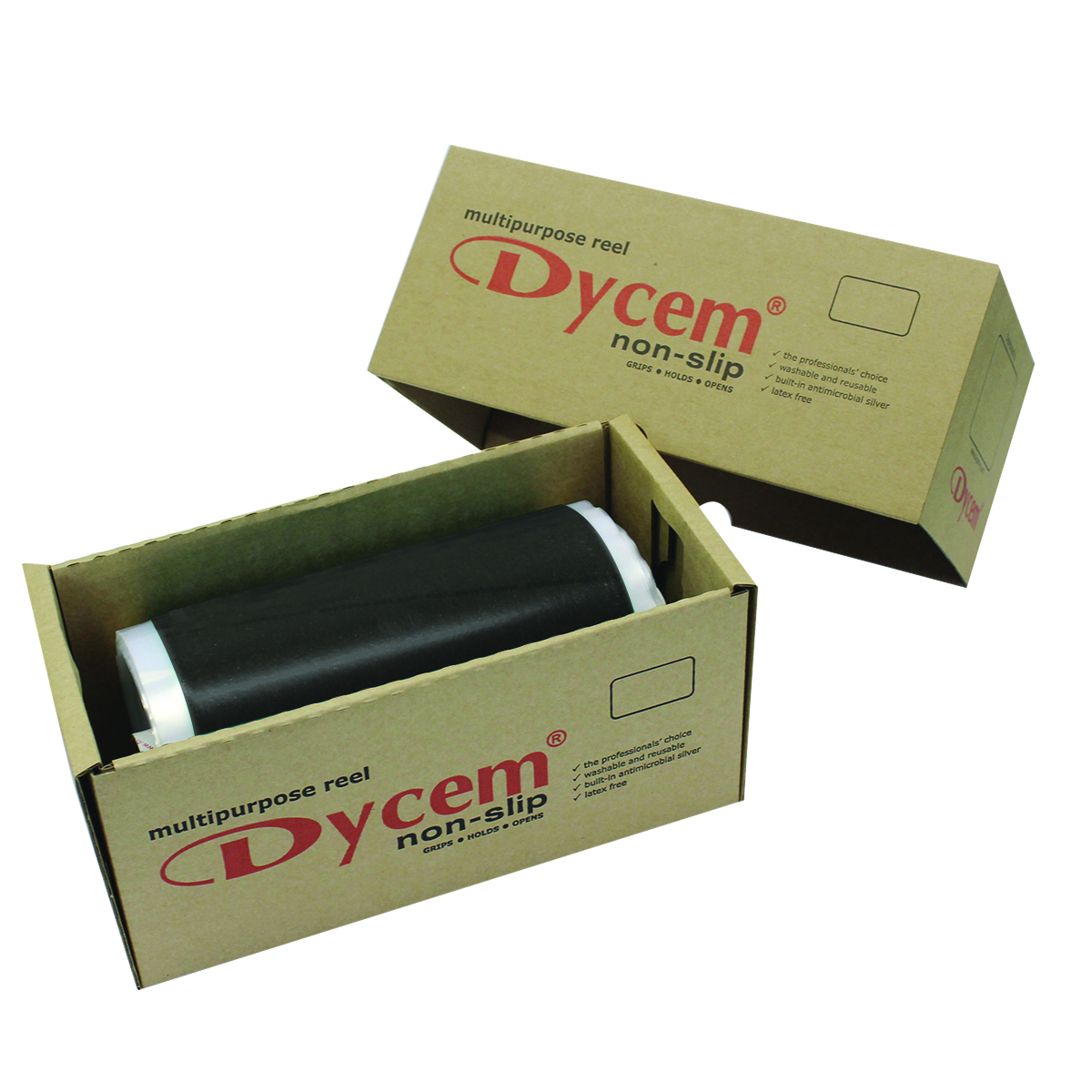 Dycem non-slip material roll 8x16 yard black