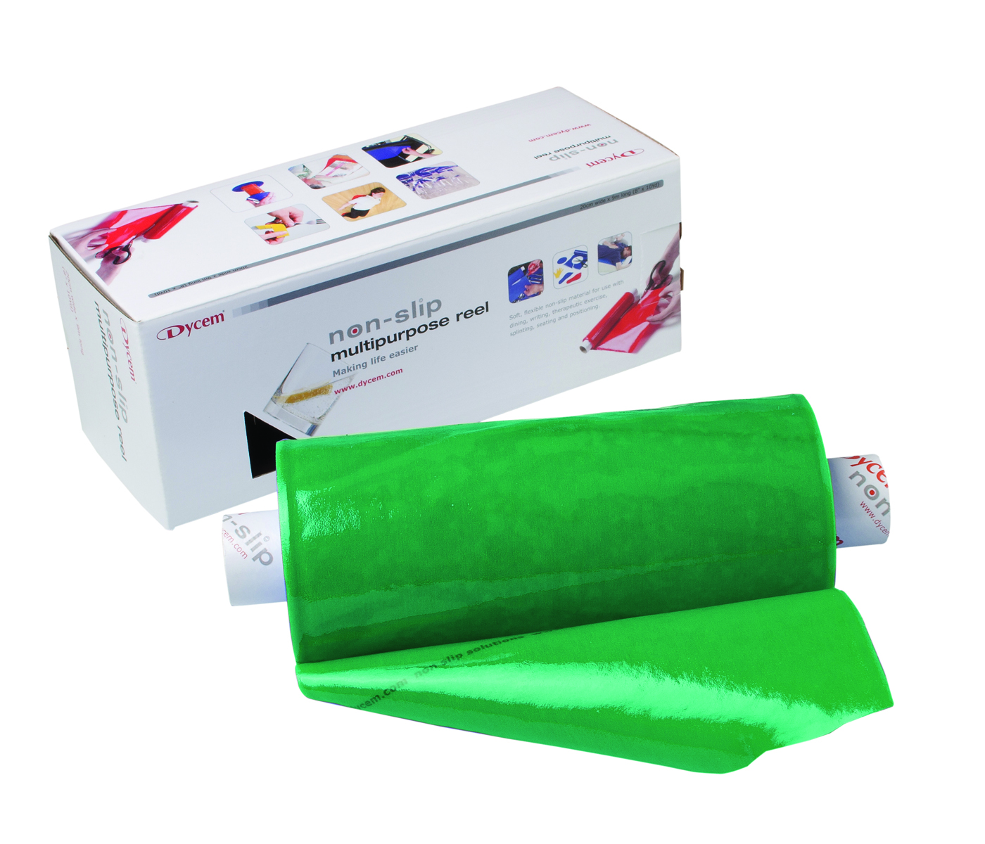 Dycem non-slip material roll 16x10 yard forest green