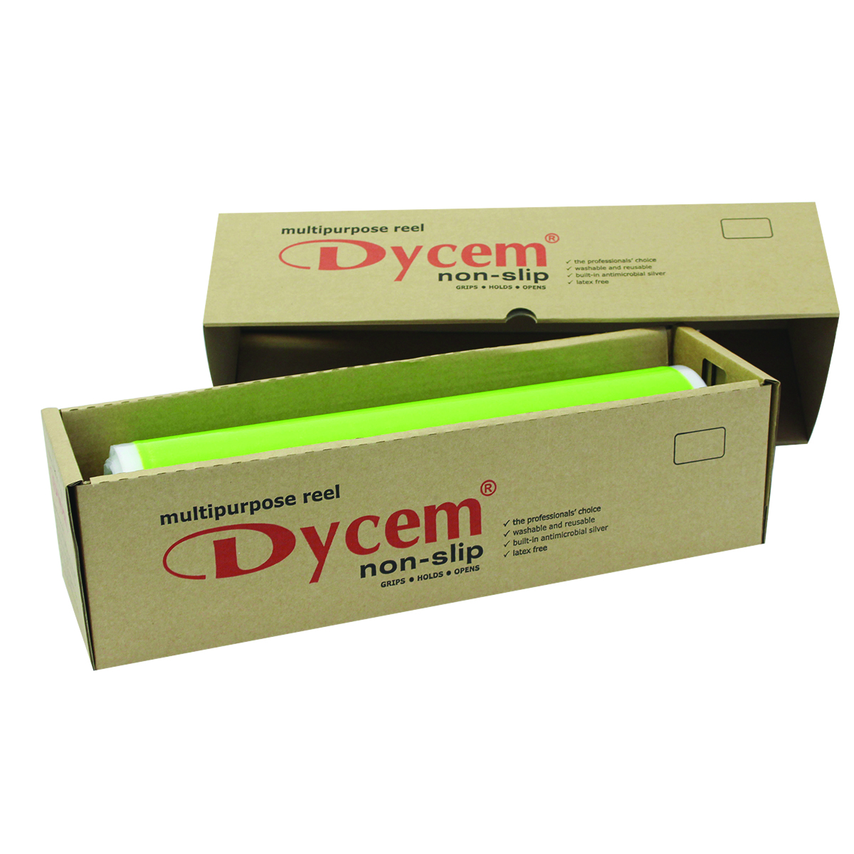 Dycem non-slip material roll 16x10 yard lime