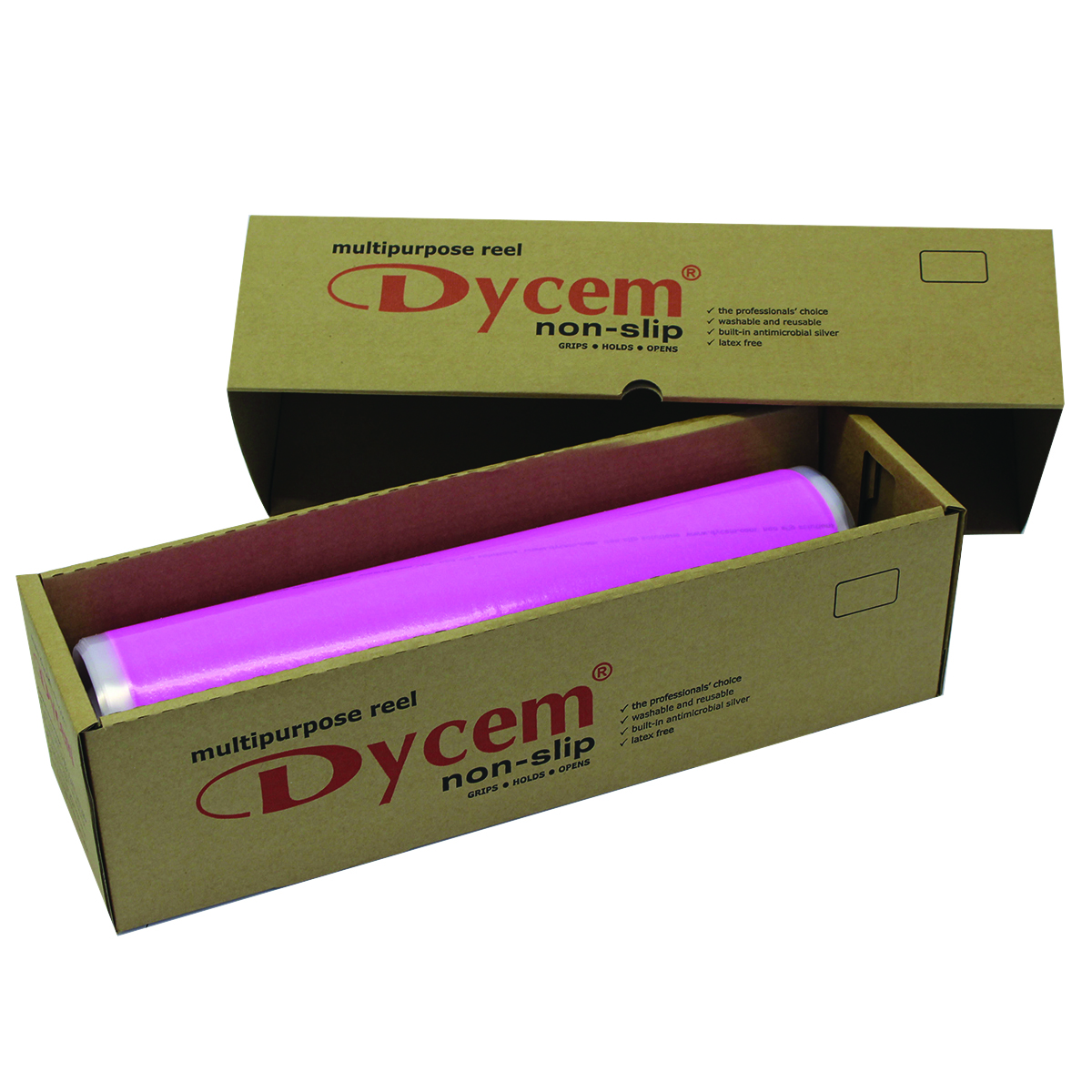 Dycem non-slip material roll 16x10 yard pink