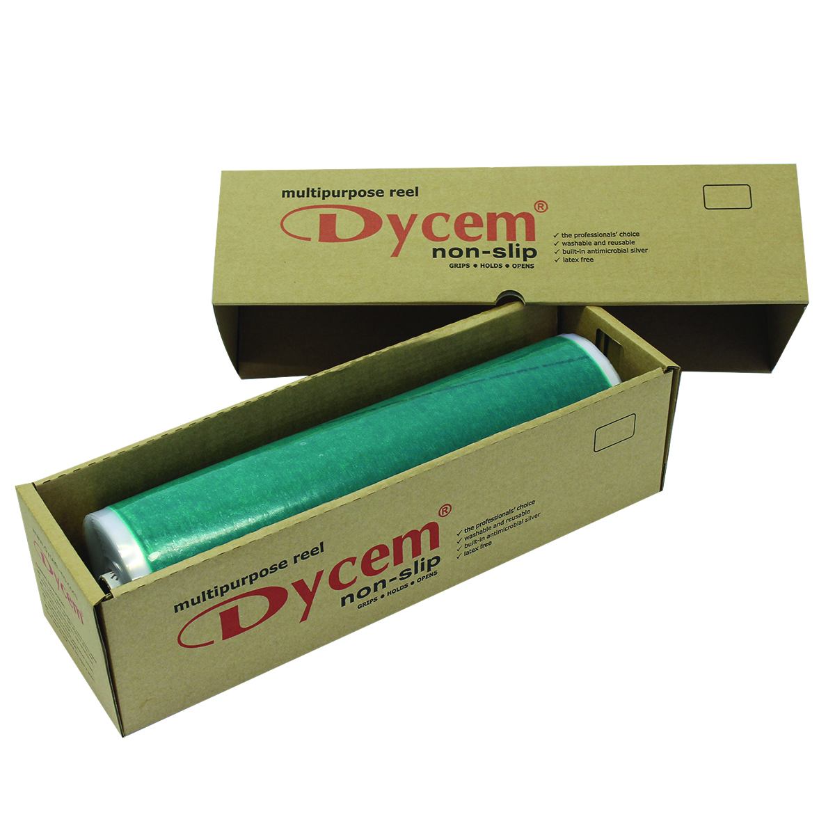 Dycem non-slip material roll 16x16 yard forest green