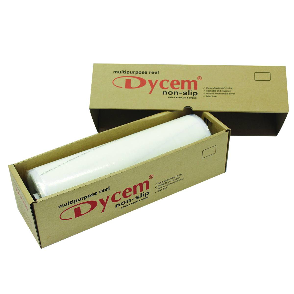 Dycem non-slip material roll 16x16 yard white