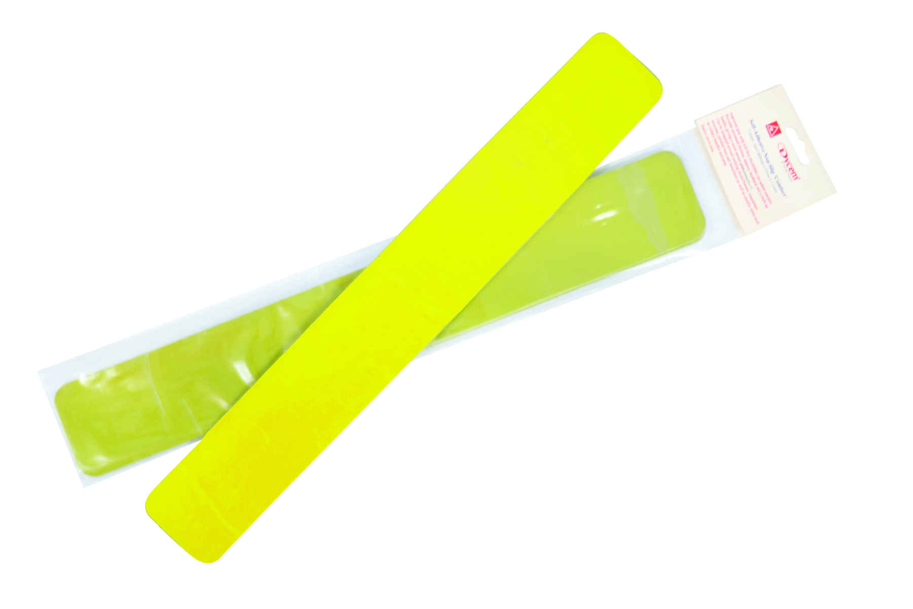 Dycem non-slip self-adhesive strips (16x1-1/8) 3 each yellow