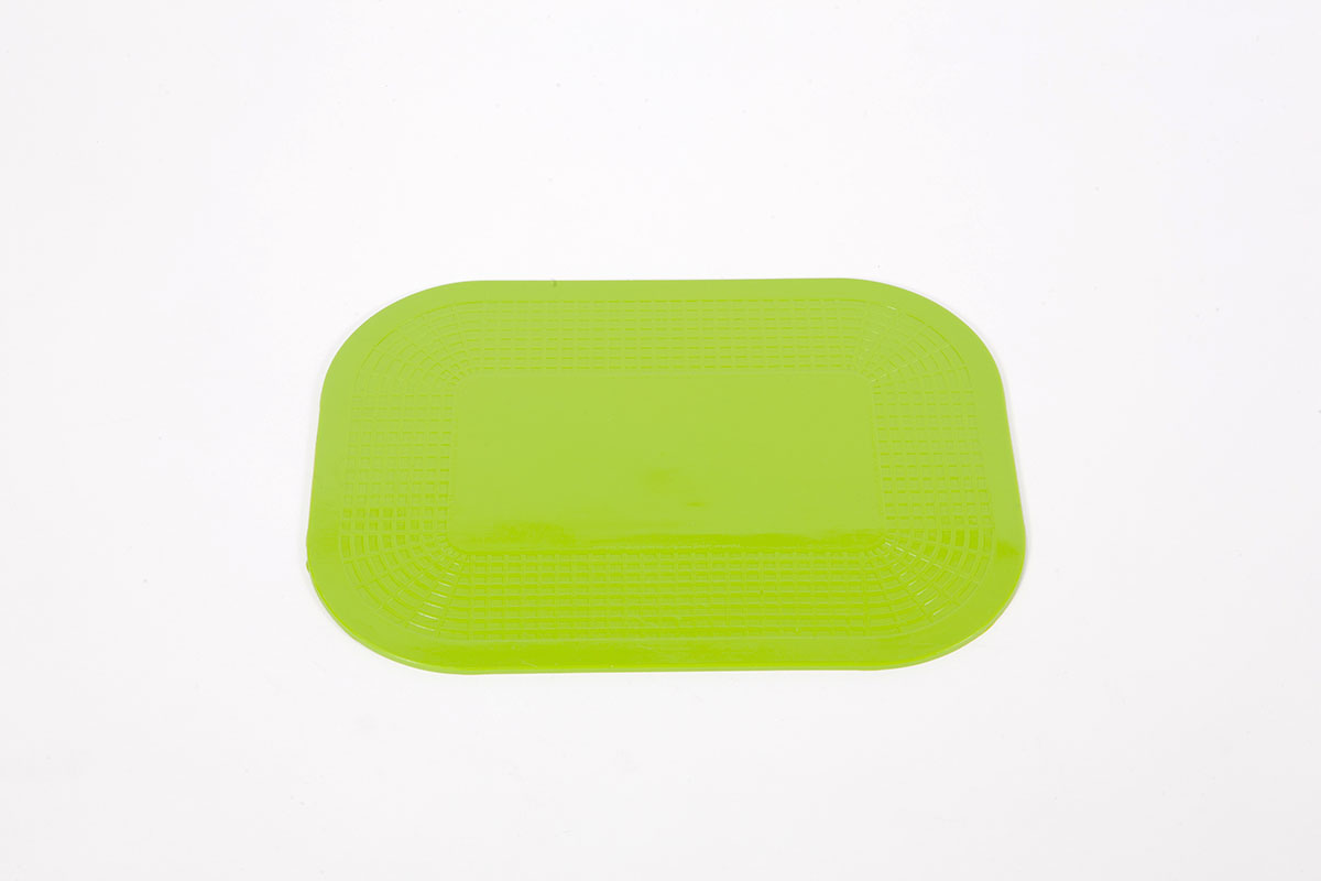 Dycem non-slip rectangular pad 7-1/4x10 lime