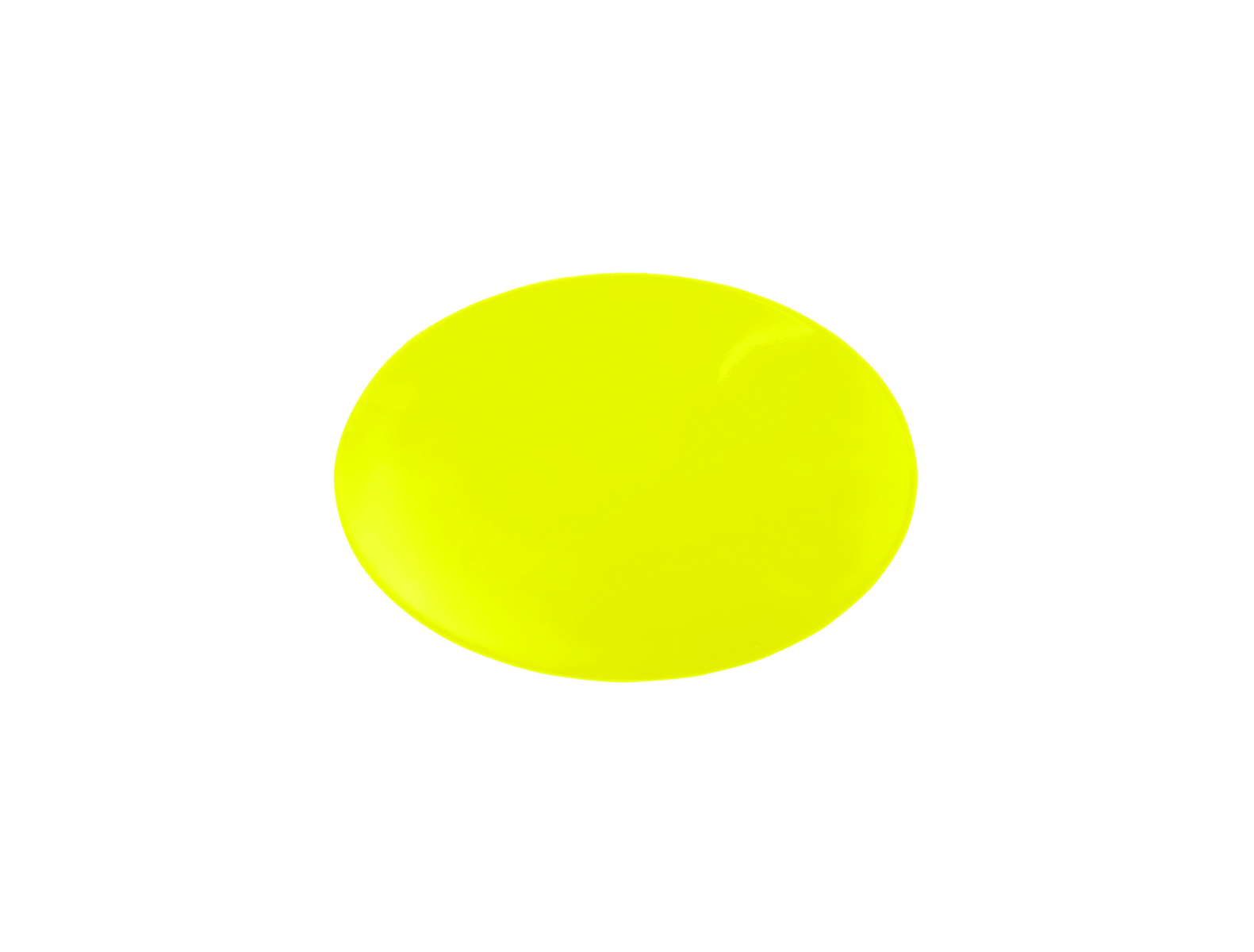 Dycem non-slip circular pad 5-1/2 diameter yellow