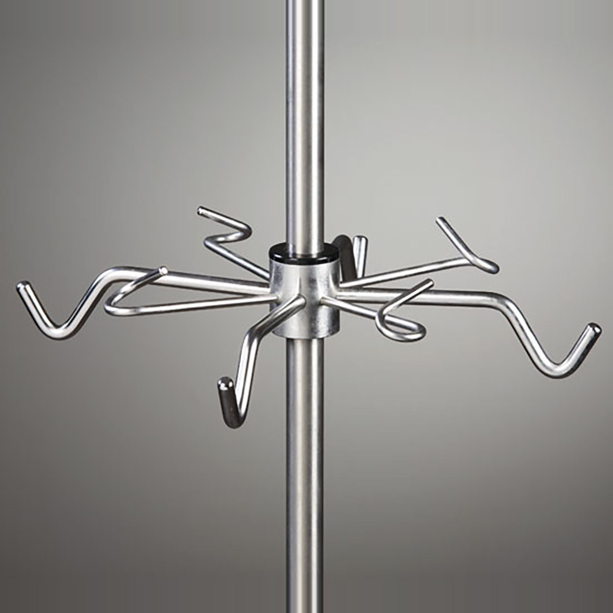 Clinton IV Pole Accessory 4 Ram's Horn Hooks 4 Open Hooks