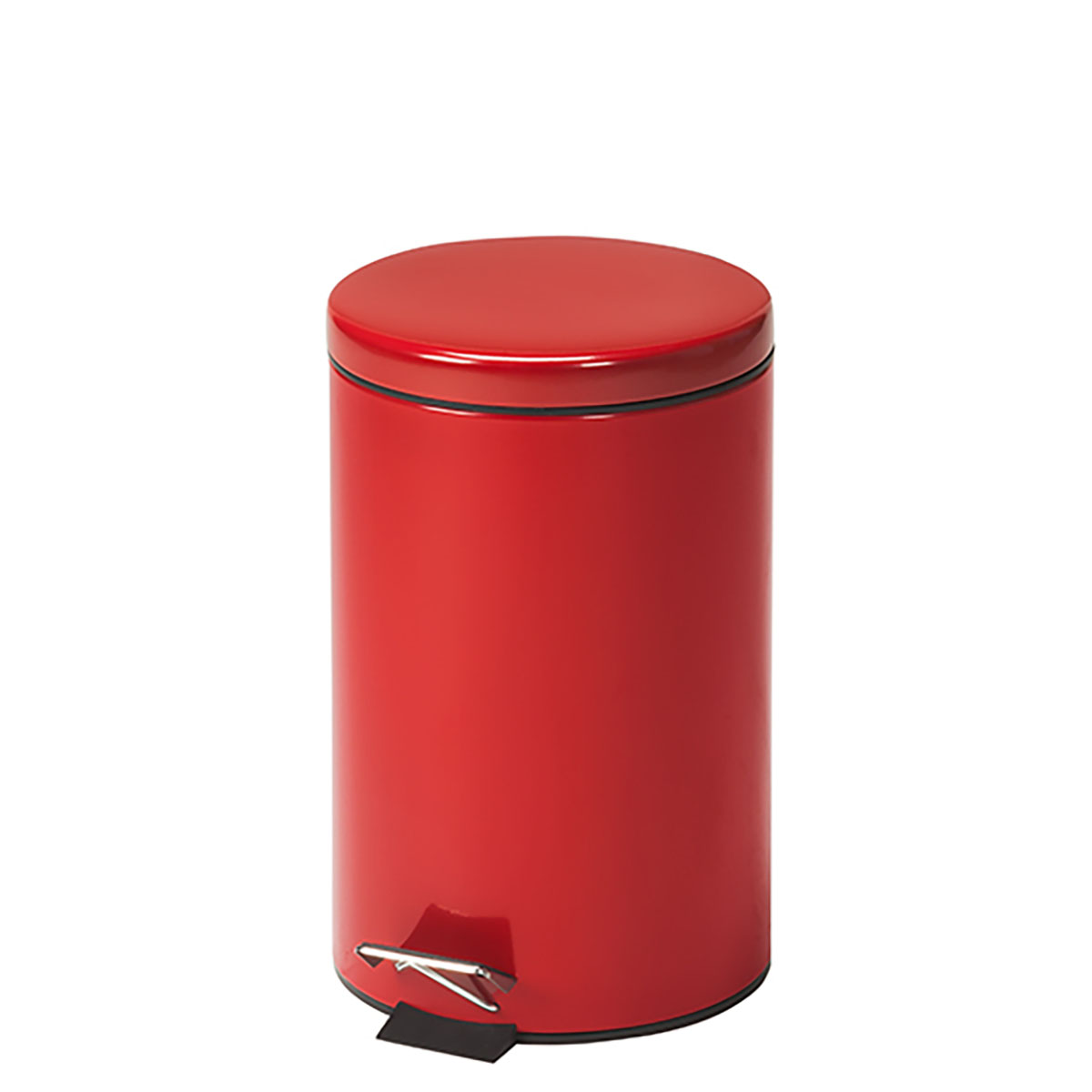 Clinton Small Round Waste Receptacle Red 13 Quart