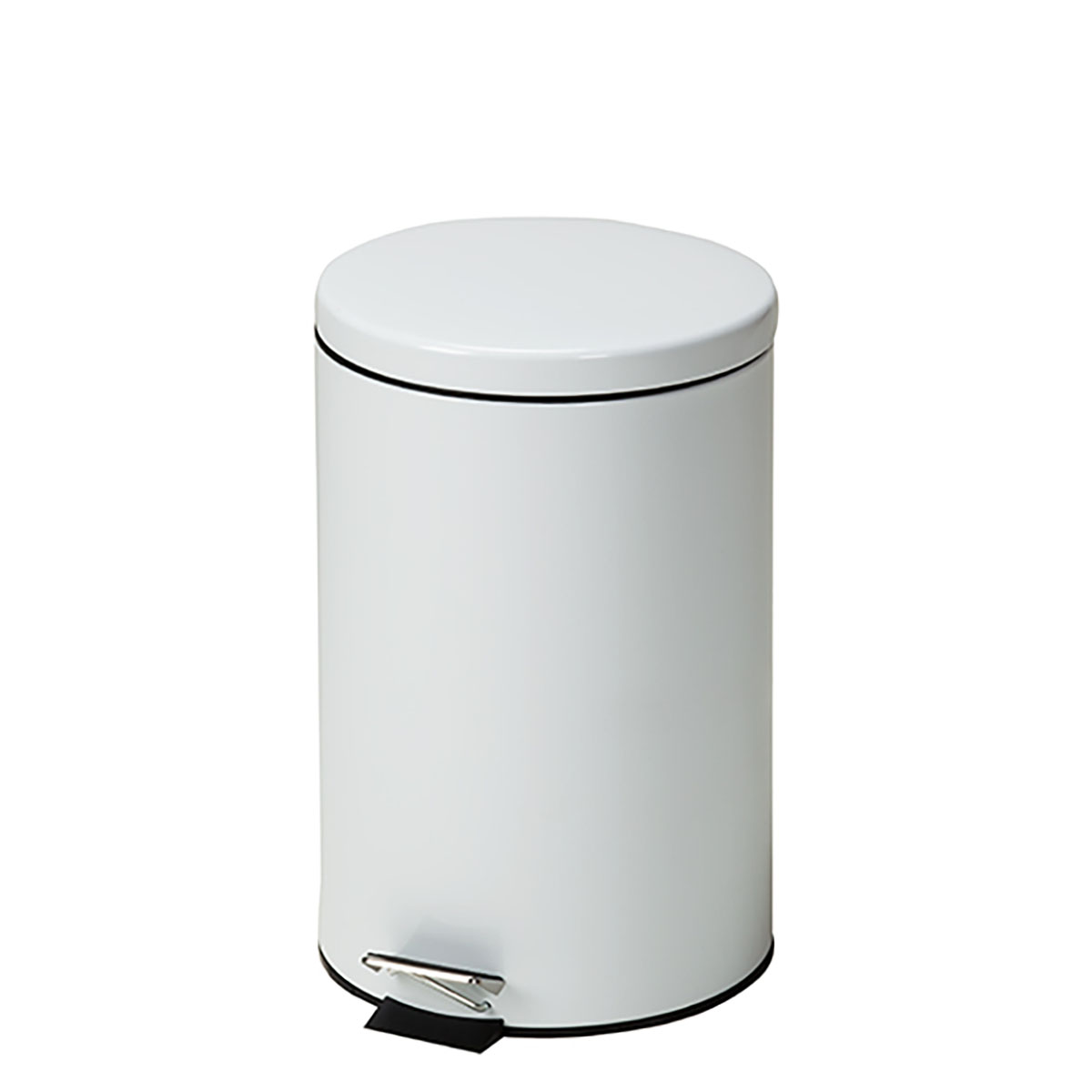 Clinton Small Round Waste Receptacle White 20 Quart