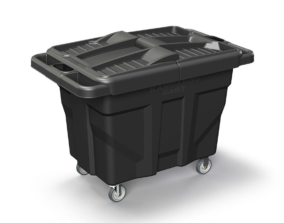 Kangaroo Cart Lid Food Grade Material Gray