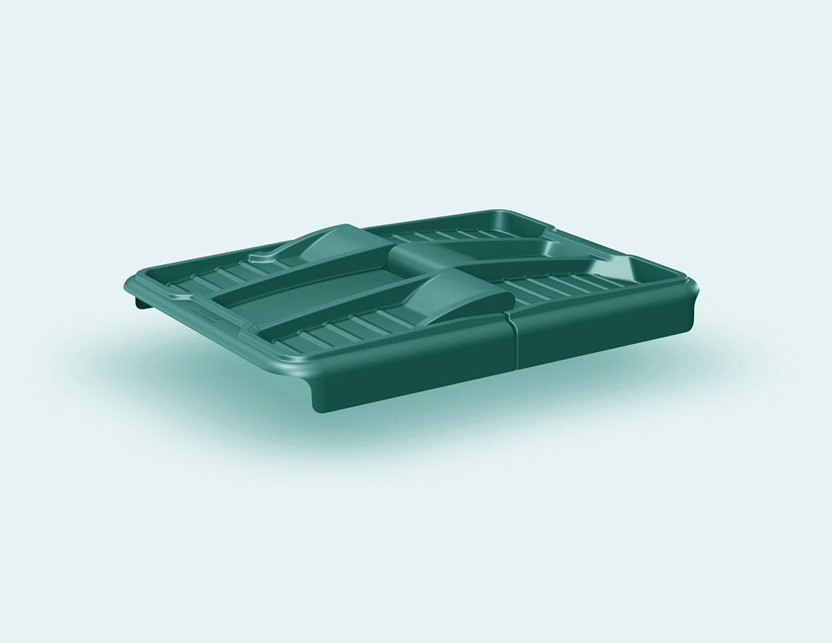 Kangaroo Cart Lid Flame Retardant Material Blue/Gray