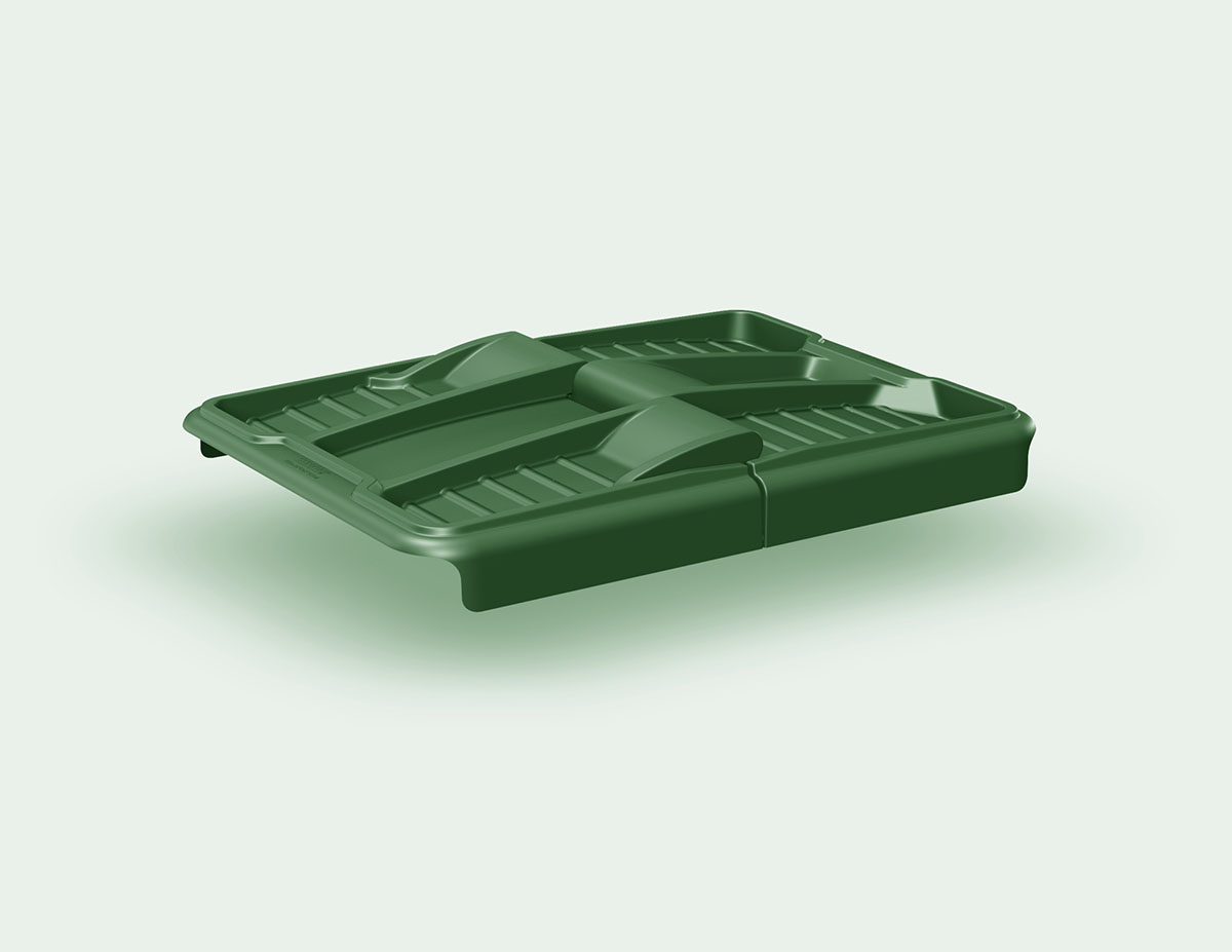 Kangaroo Cart Lid Flame Retardant Material Green