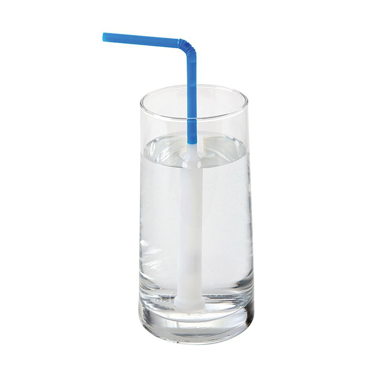 SafeStraw Reusable Straw Holder White Box of 12