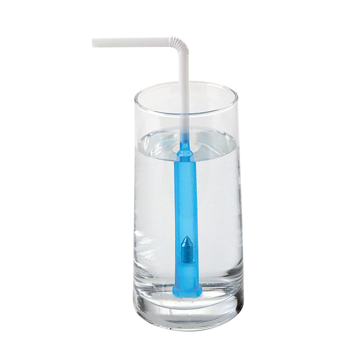SafeStraw Reusable Straw Holder Blue Box of 12
