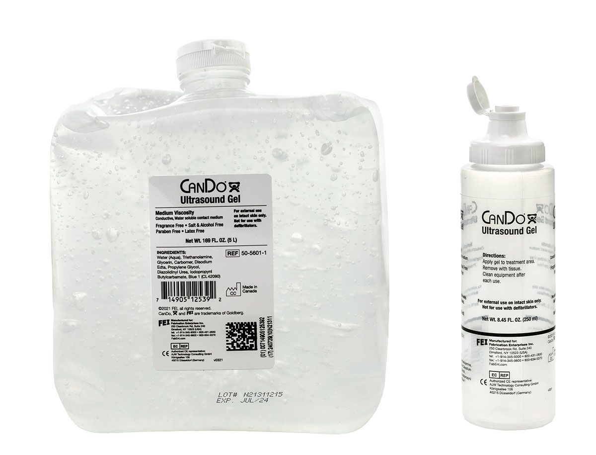 CanDo Ultrasound Gel 5 Liters Each