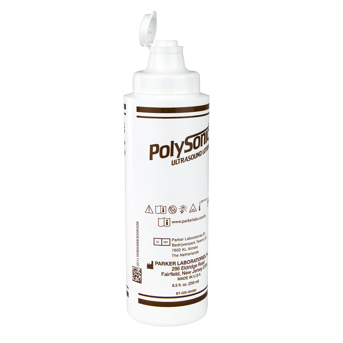 Polysonic ultrasound lotion 250ml (8.5oz) bottle - each