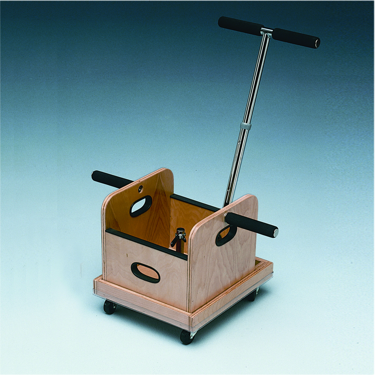 FCE Work Device - Mobile Weighted Cart with T-handle and Accessory Box