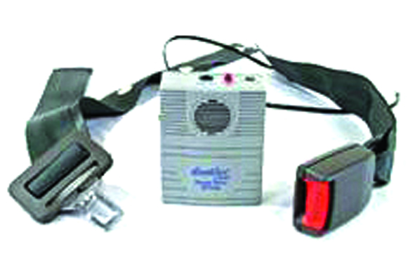Seat belt sensor buckle release