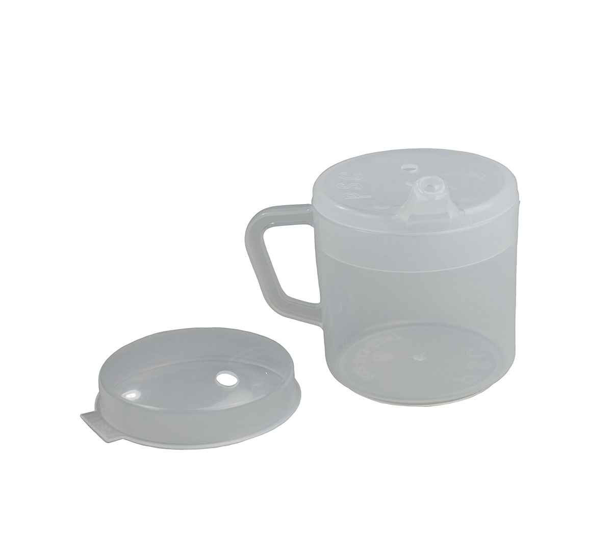 Independence 1-handled mug 8 oz. w/2 lids