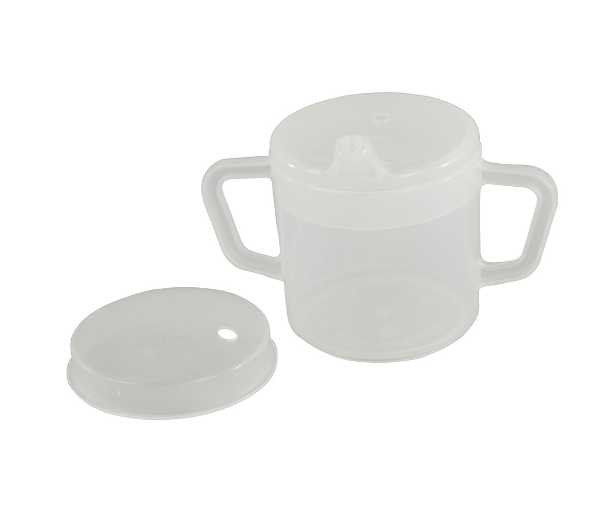 Independence 2-handled mug 8 oz. w/2 lids