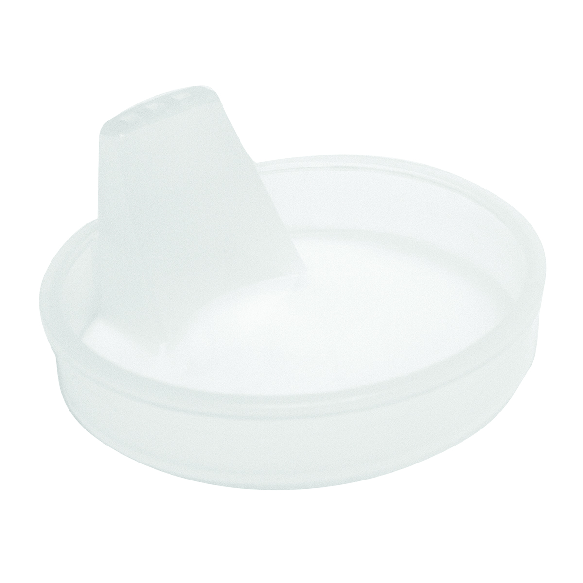 Replacement spout lid for hand-to-hand mug