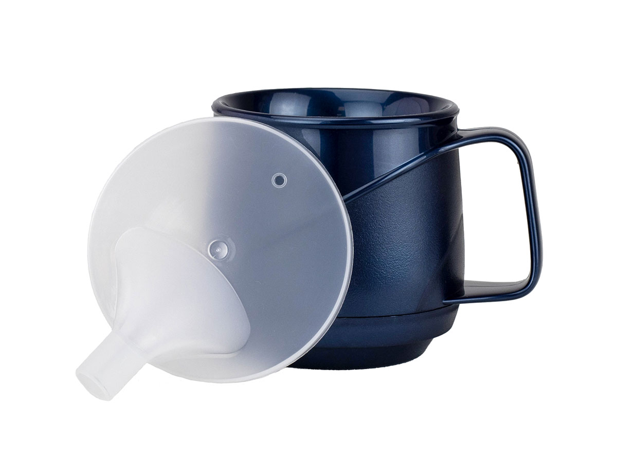 Insulated cup tube lid 8 oz.