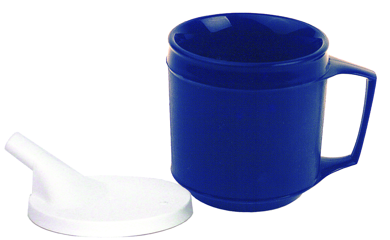 Weighted cup tube lid 8 oz.