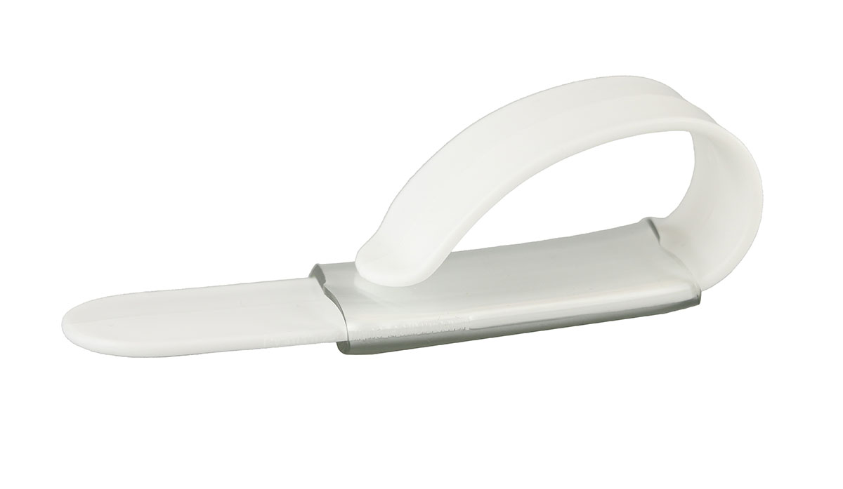 Utensil holder hand clip