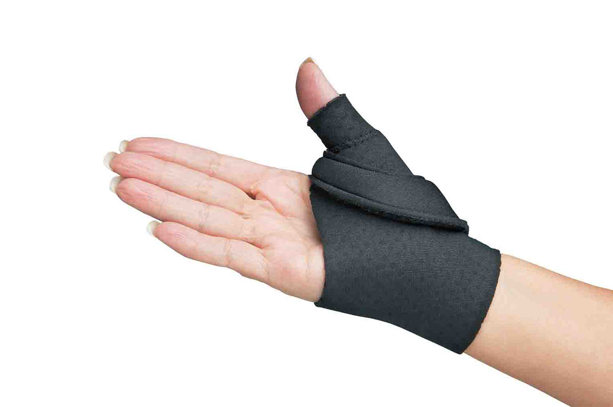 Comfort Cool Thumb CMC Abduction Black Medium (7 to 8 Circumference) Right