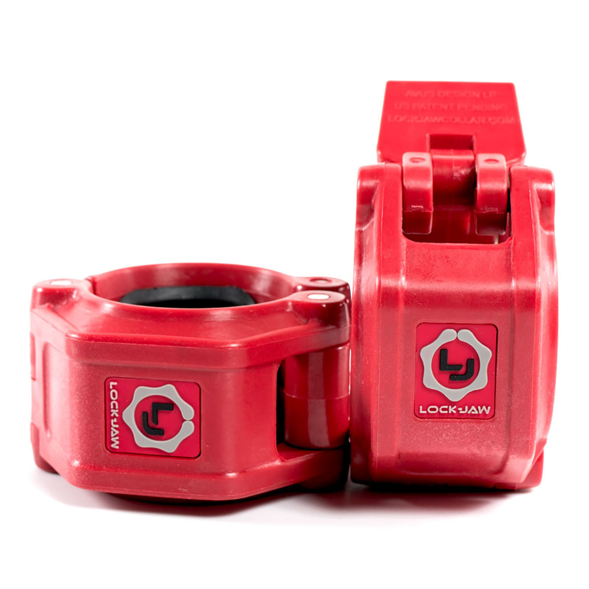 Lock-Jaw Barbell Collar Olympic Red