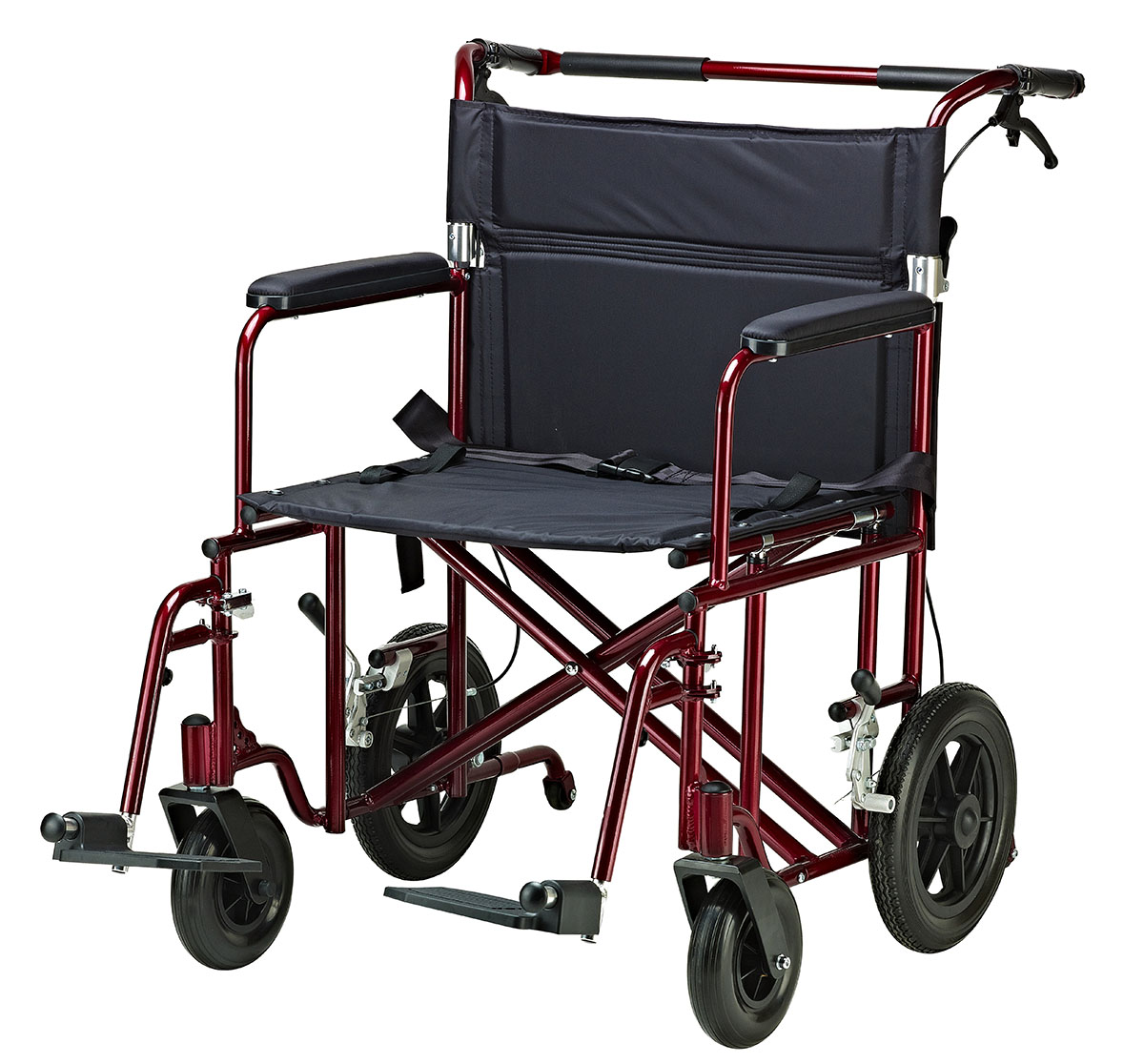 Bariatric Aluminum Transport Chair 22 seat