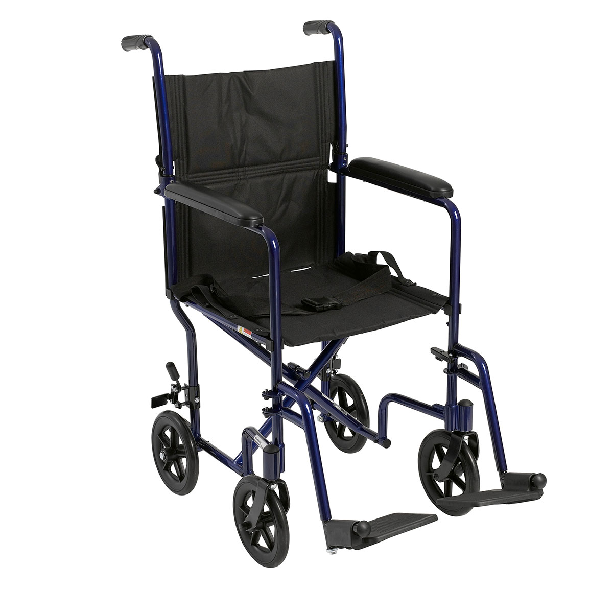 Drive Lightweight Transport Wheelchair 19 Seat Blue