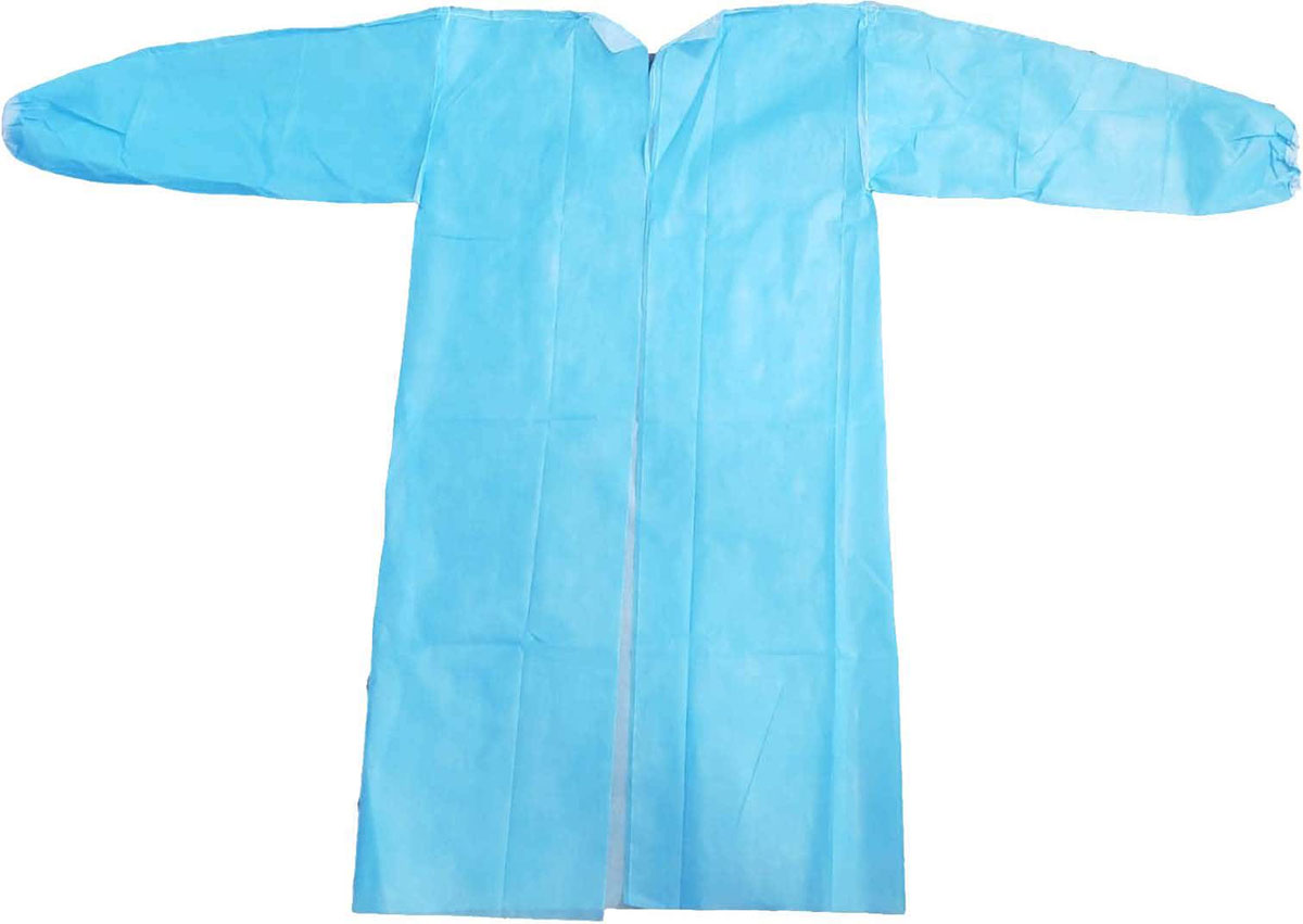 Level 2 Hospital Gown Blue Case of 50
