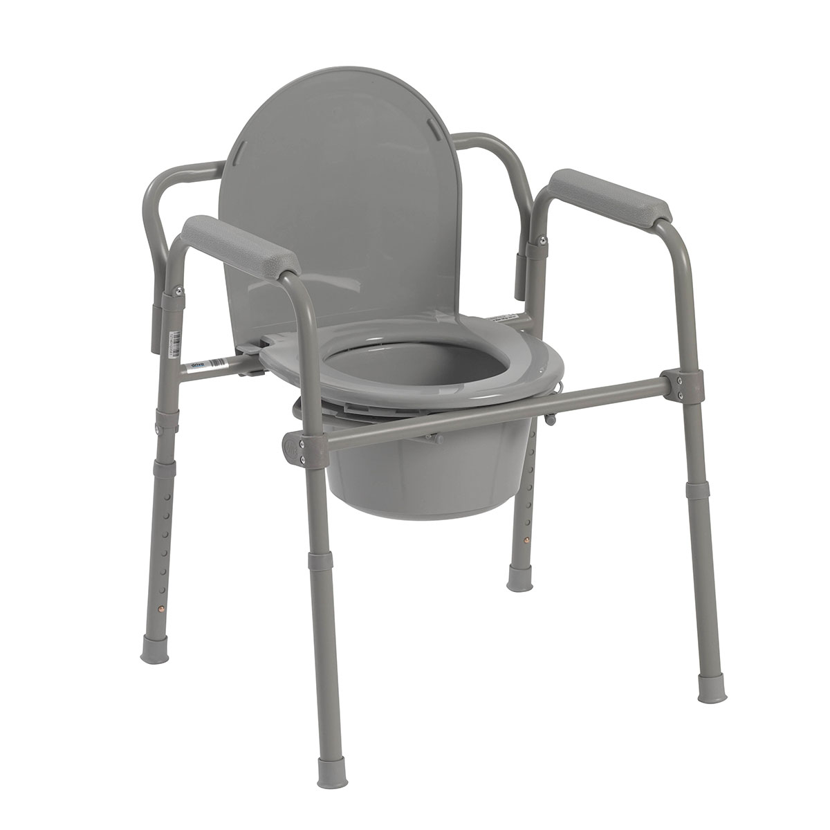 Drive Steel Folding Bedside Commode