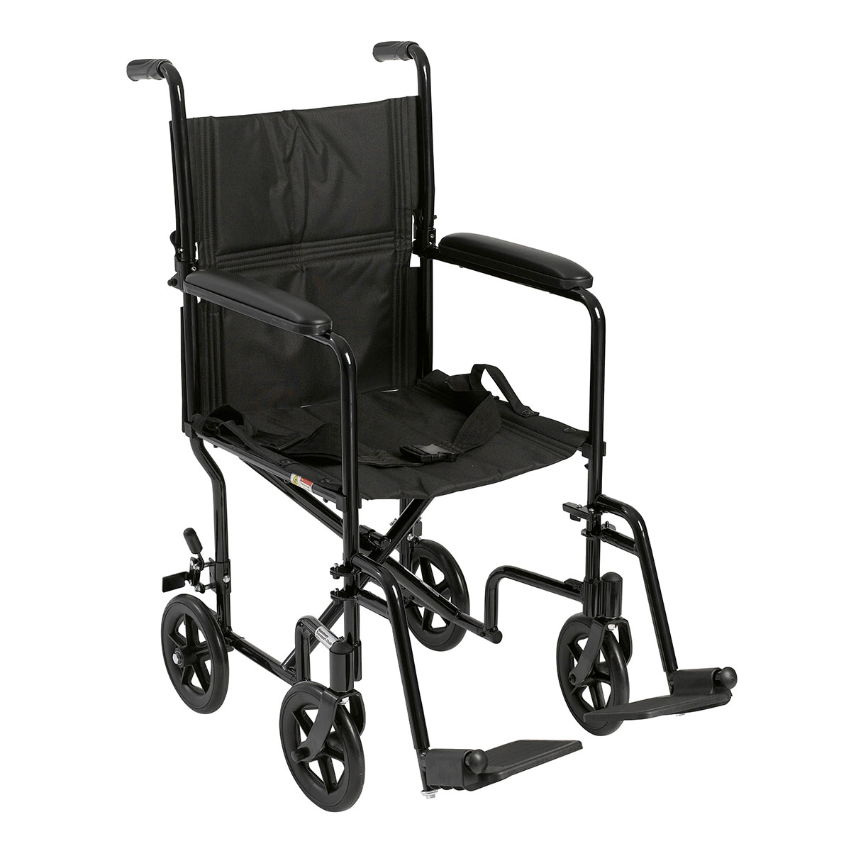Drive Lightweight Transport Wheelchair 19 Seat Black