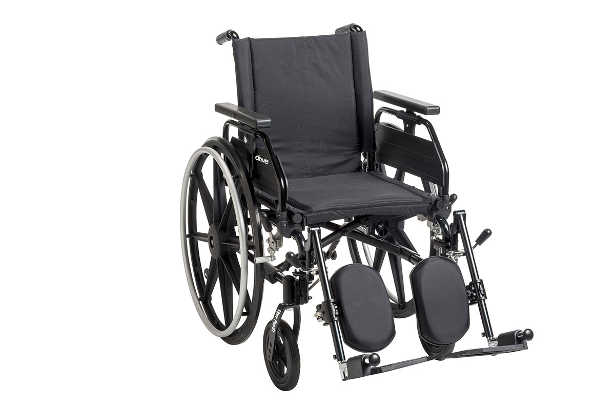 Drive Viper Plus GT Wheelchair with Universal Armrests Elevating Legrests 22