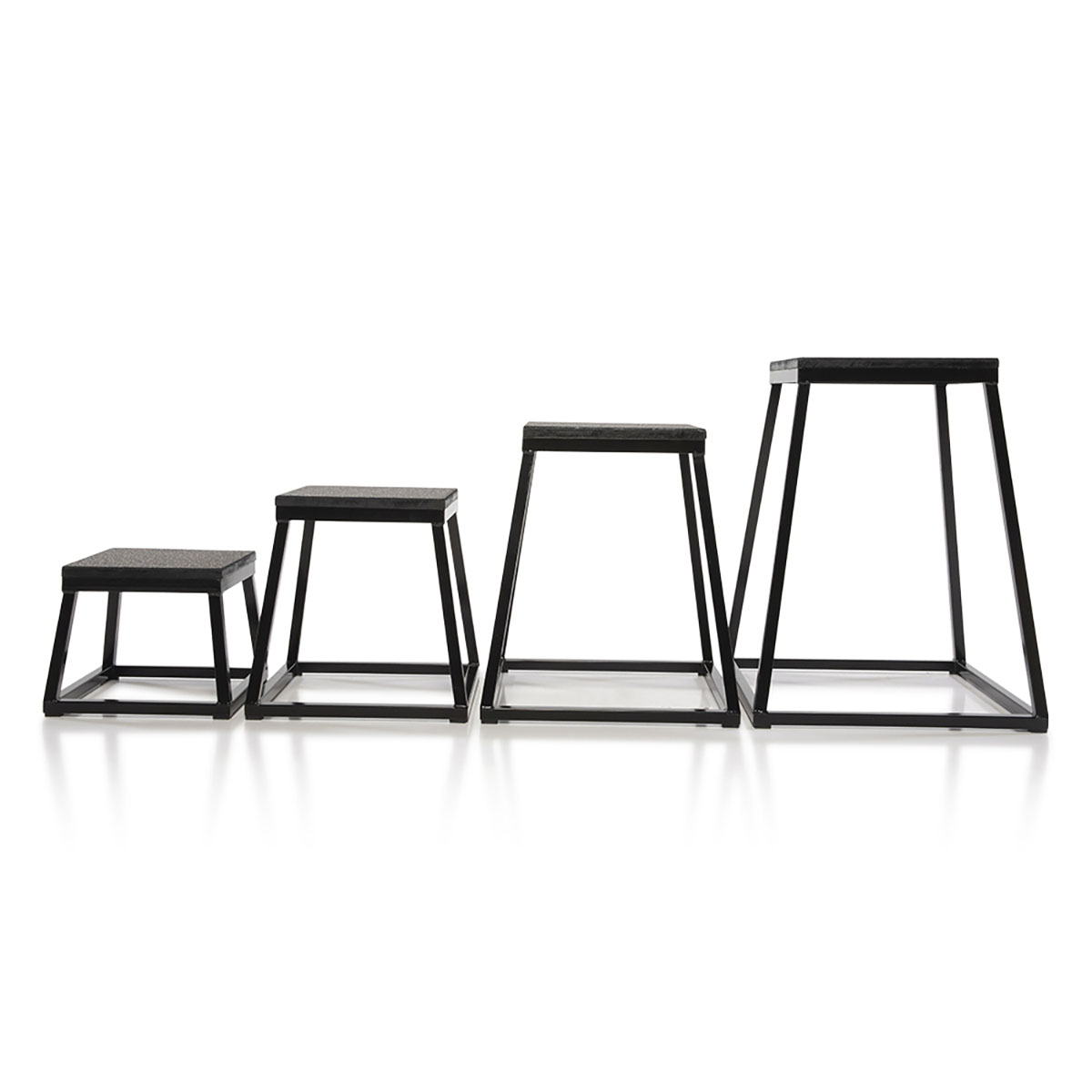 Power-Plyo Box Starter Set Black (1 ea: 12 18 24 30)