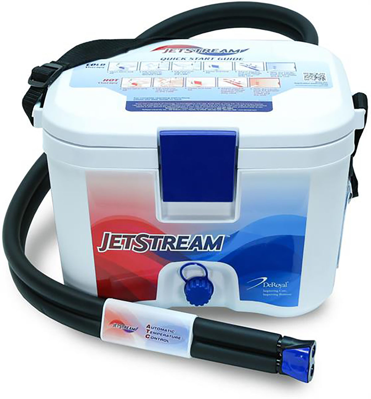 JetStream Hot/Cold Therapy Unit Knee/Shoulder Therapy Blanket with Straps
