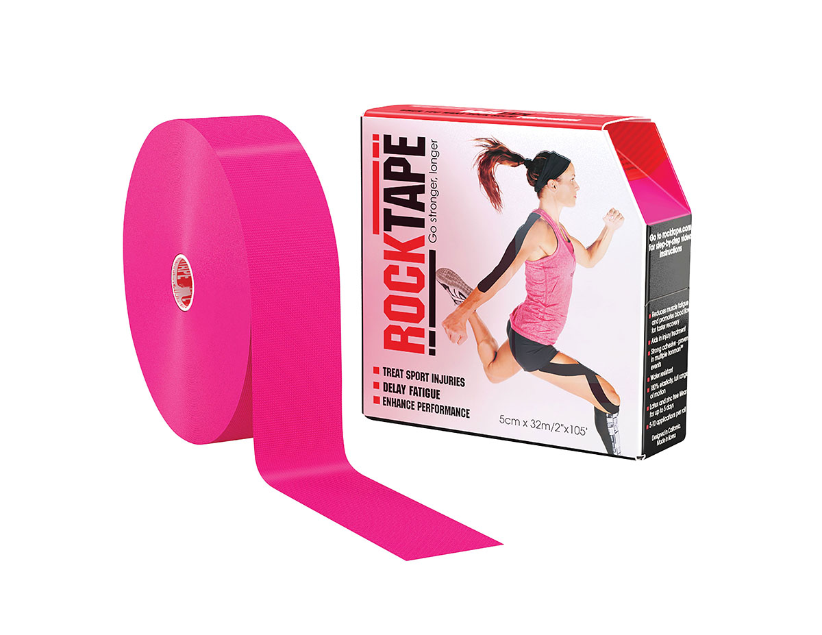 RockTape Regular Bulk Roll 2 x 105' Pink 1 Roll