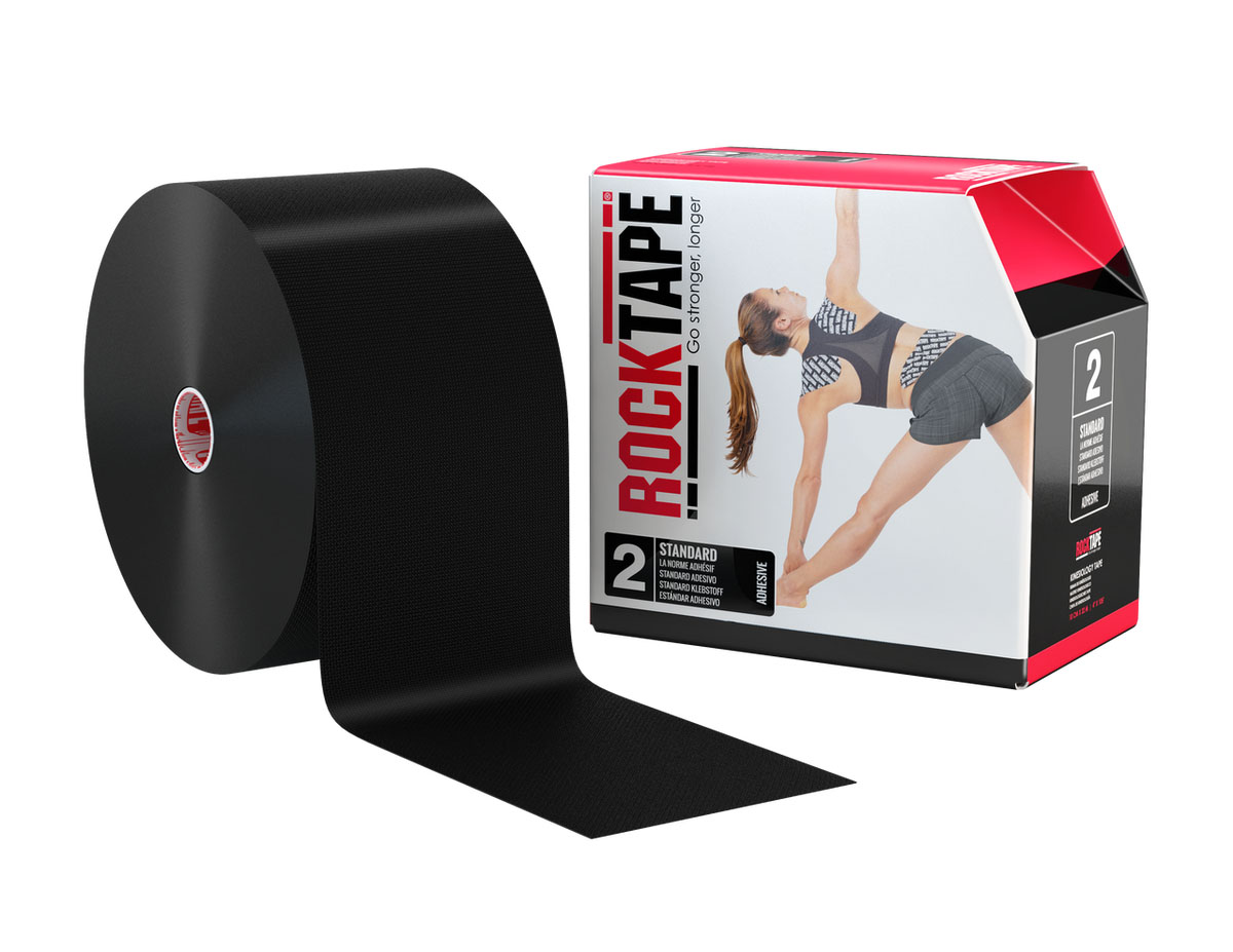RockTape Big Daddy Bulk Roll 4 x 105' Black 1 Roll