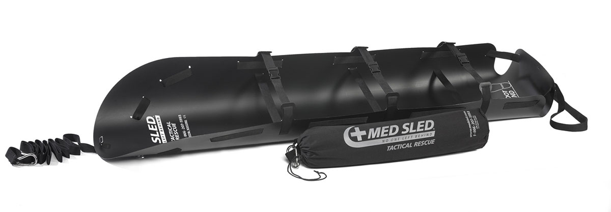 Med Sled Tactical Rescue Sled 30 Black