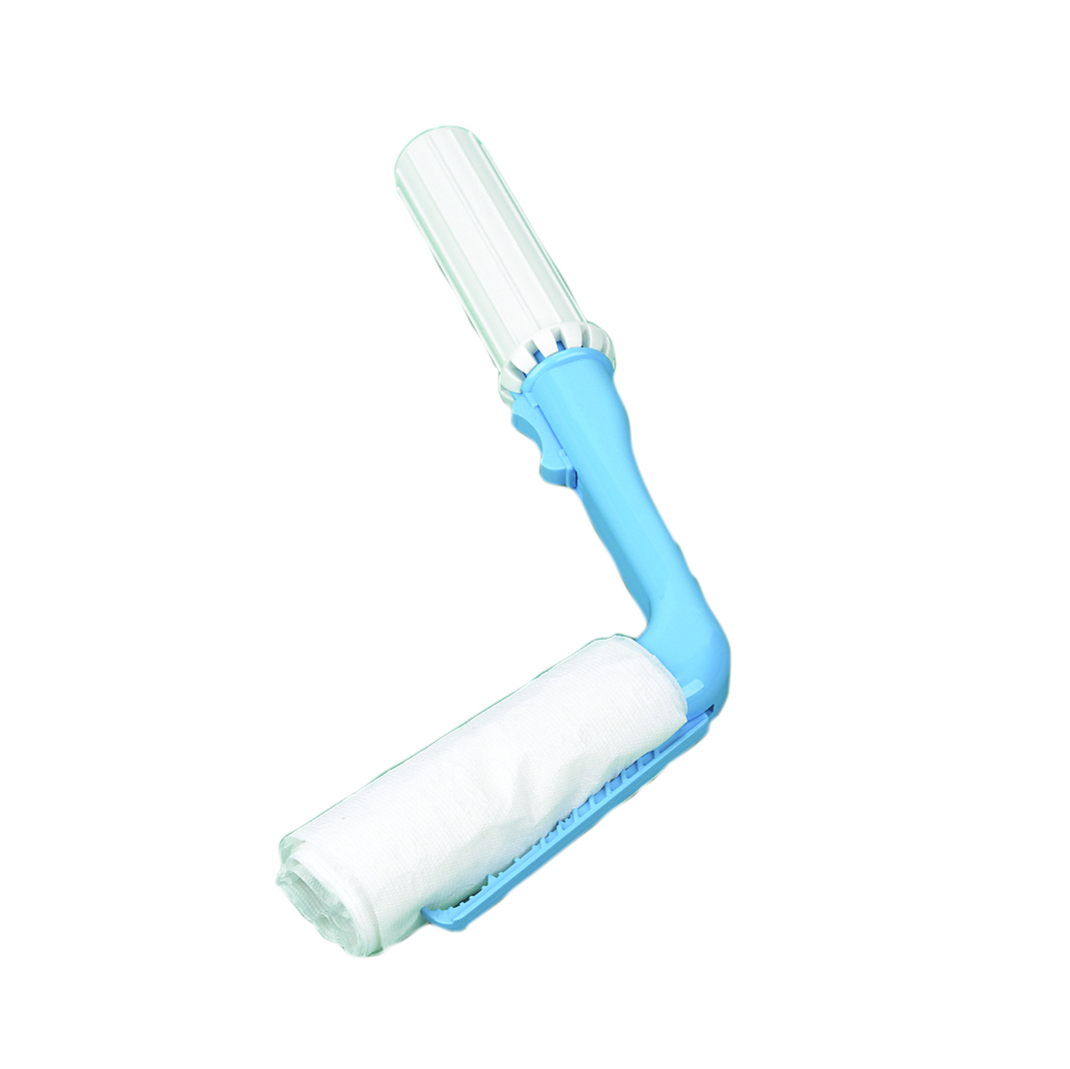 Self-wipe toilet aid