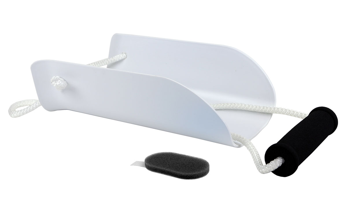 Formed sock aid continuous loop handle - x-wide