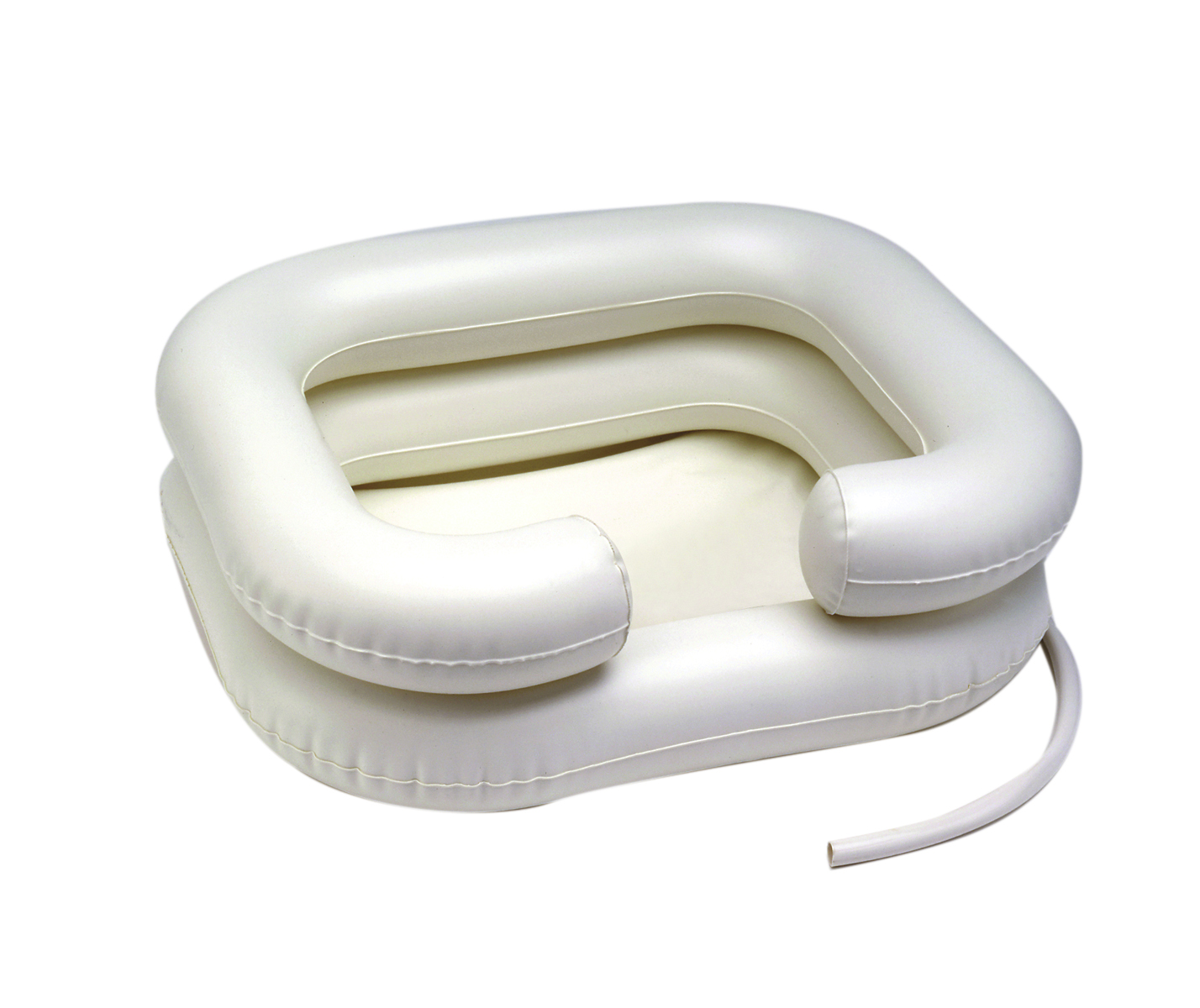 Inflatable shampoo basin