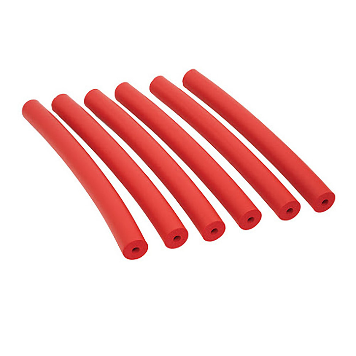 Foam Tubing Red 3/8 Pack of 6
